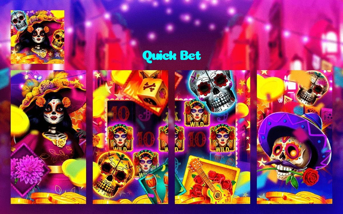 Quick Bet casino presented on mobile device in Pakistan with slots and live games